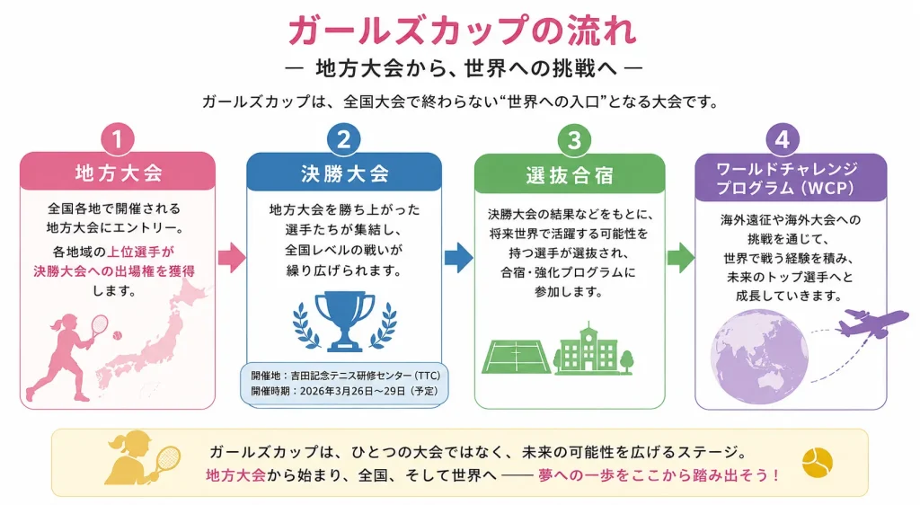 富士薬品セイムス ガールズカップの流れ