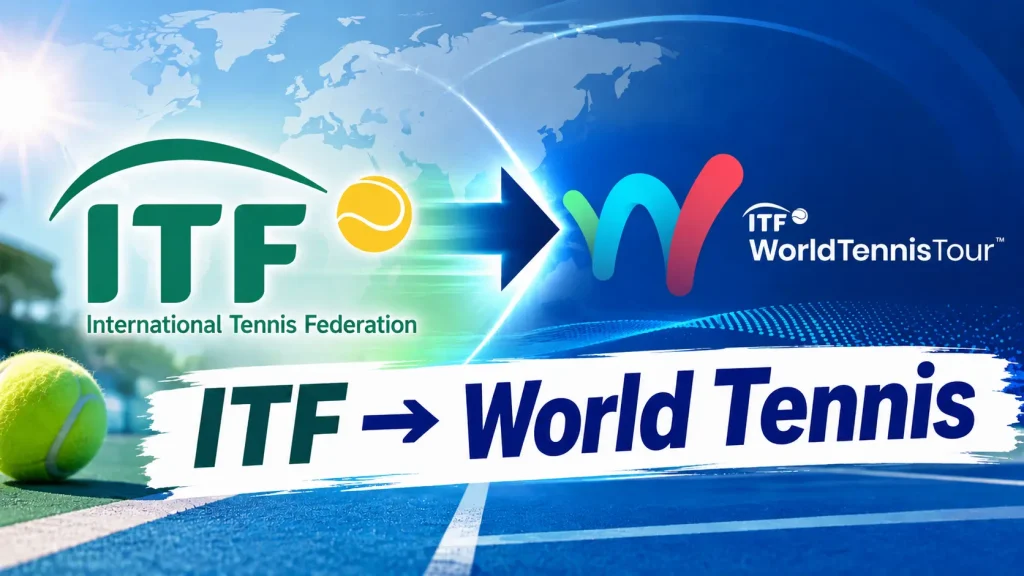 ITFからWorld Tennisに名称変更