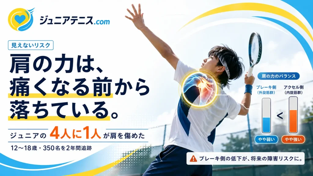 肩の力は痛くなる前から落ちている
